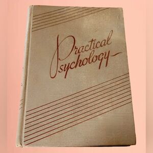 VINTAGE 1945 "PRACTICAL PSYCHOLOGY" MCGRAW-HILL BOOK COMPANY THIRD PRINT USA